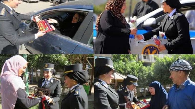 رجال الداخلية يشاركون