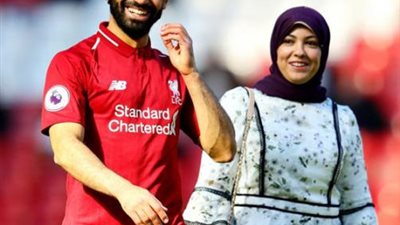 إصابة زوجة محمد صلاح بفيروس كورونا