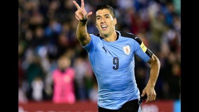 إصابة سواريز بفيروس كورونا في معسكر منتخب أوروجواي