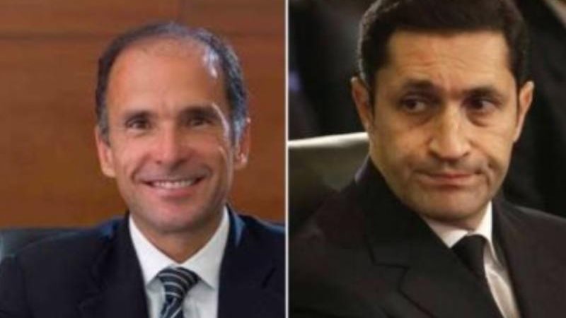 علاء مبارك وحسن هيكل