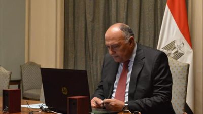 تفاصيل الاتصال بين وزير الخارجية المصري ونظيره الأفغاني عبر الفيديو كونفرانس