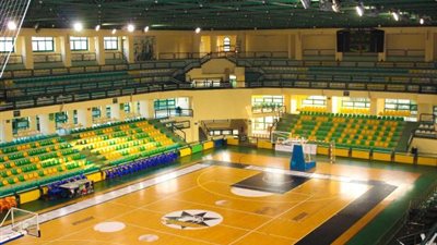 صالة الدكتور كمال شلبى تستعد لأستضافة التصفيات المؤهلة لبطولة إفريقيا لكرة السلة