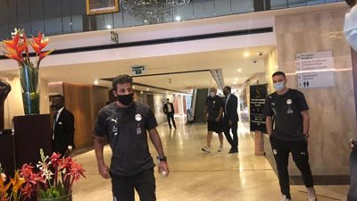 صور..تحرك منتخب مصر من فندق الإقامة