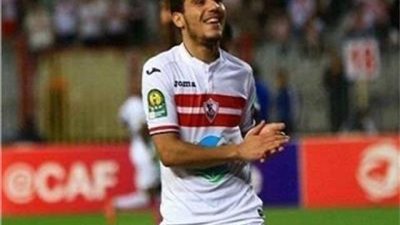 لاعب الزمالك يواصل التأهيل فى صالة الجيمانزيوم