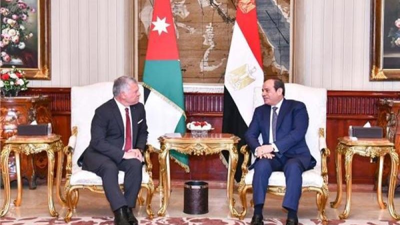 السيسي وملك الاردن