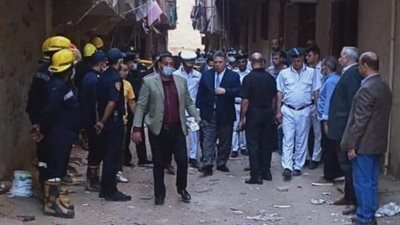 انفجار غاز في الطالبية.. مصرع 2 وإصابة 13 شخص والأجهزة الأمنية تنتقل لمكان الحادث