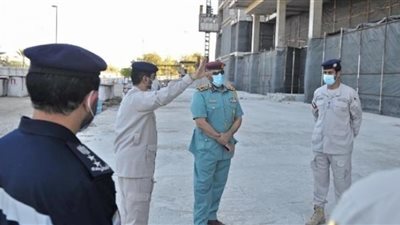 استنفار أمني في شرطة أبوظبي لتأمين عملية هدم أبراج ”ميناء بلازا”