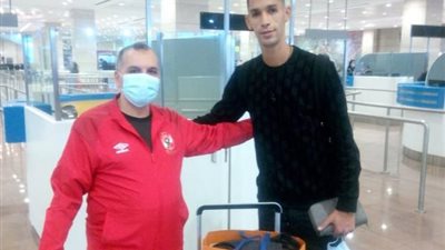 بدر بانون يصل للقاهرة تمهيدا للانتظام في تدريبات الأهلي