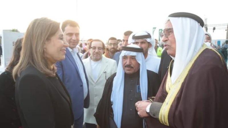 لقاء وزيرة الثقافة