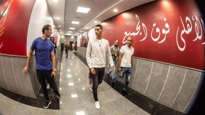 مسحة طبية لبدر بانون تمهيدا للانتظام في التدريبات