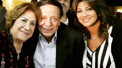 هالة صدقي تنشر صورة بصحبة عادل إمام وسميحة أيوب: حبايبي