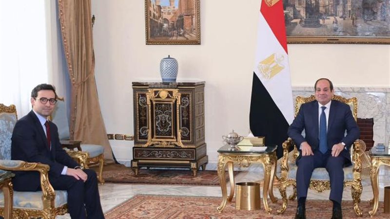 الرئيس السيسي ووزير