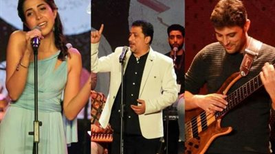 بالصور.. علي الهلباوي وسامر جورج ومي كمال يسحرون جمهور مهرجان القاهرة للجاز