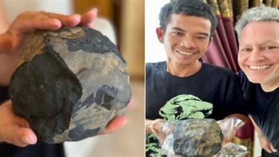 سعرها يتعدى الـ 1.4 مليون جنيه.. حكاية العثور على صخرة فضائية داخل منزل إندونيسى