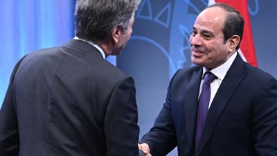 عاجل.. الرئيس السيسي يلتقي وزير الخارجية الأمريكي