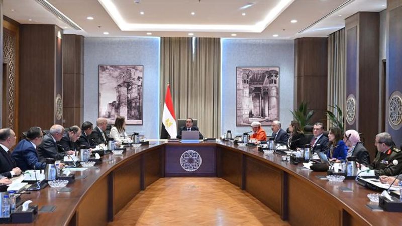 اجتماع مدبولي مع