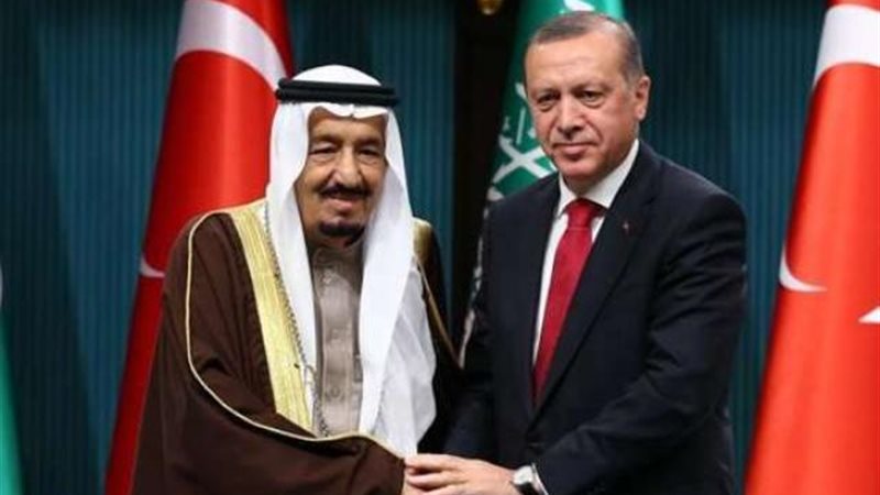 الملك سلمان وأردوغان