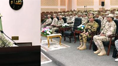 رئيس الأركان يتفقد نظم وأساليب التدريب القتالى للفرد المقاتل بقيادة قوات الصاعقة (صور)