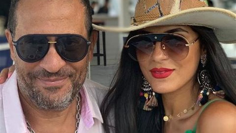 ماجد المصري وزوجته