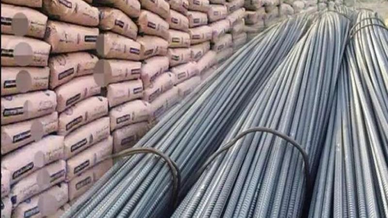 سعر طن الحديد والأسمنت