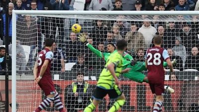 أرسنال يضرب وست هام بنصف  دستة أهداف  ويواصل صحوته في البريميرليج