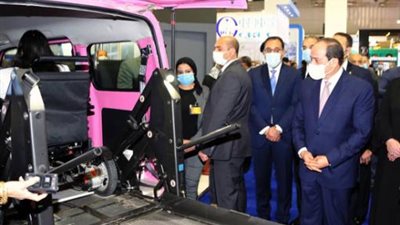 كواليس افتتاح السيسي معرض ومؤتمر النقل الذكى للشرق الأوسط وأفريقيا