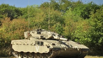 تفاصيل انقلاب دبابة إسرائيلية فى منطقة الأغوار الشمالية