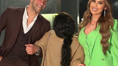 مي سليم تشارك جمهورها بصورة جديدة من كواليس مسلسل ”سر إلهي”