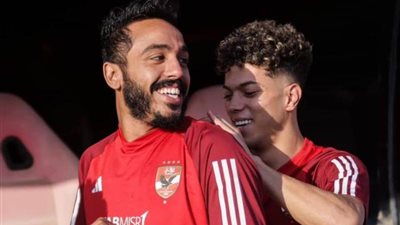 إمام عاشور يشارك في مران الأهلي دون واقي الرأس قبل مواجهة شباب بلوزداد