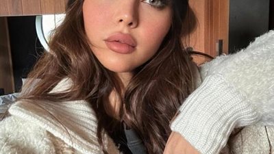 قمر اللبنانية بإطلالة مثيرة في أحدث ظهور