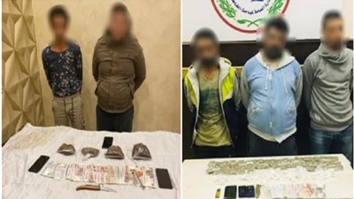 بالصور .. مباحث القاهرة تواصل ضرب بؤر تجار السموم