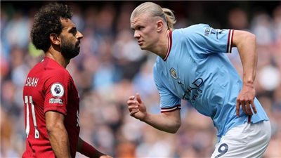 محمد صلاح يشعل الصراع مع هالاند علي صدارة ترتيب هدافي الدوري الإنجليزي
