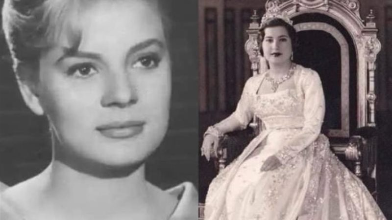 الملكة ناريمان ونادية