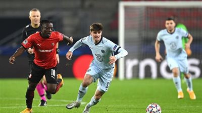 تشيلسي يتقدم على رين بهدف في الشوط الأول بدوري الأبطال