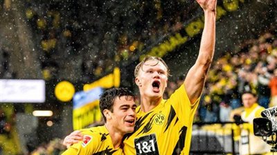 هازارد وهالاند يقودان هجوم دورتموند أمام كلوب بروج بدوري الأبطال