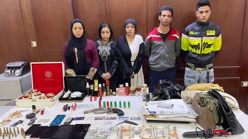 القبض على المتهمين