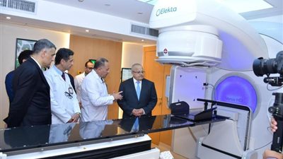 افتتاح جناح جديد للعلاج الإشعاعي بالأشعة والطب النووى بالمعهد القومى للأورام (صور)