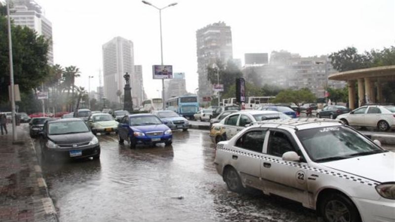 أمطار بالقاهرة