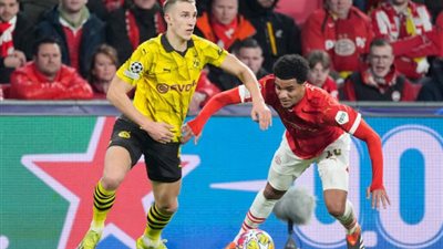 ملعب فيليبس يشهد تعادل بوروسيا دورتموند أمام أيندهوفن بدوري الأبطال