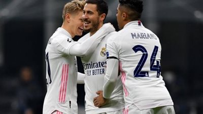ريال مدريد يحسم قمة إنتر ميلان بثنائية بيضاء في دوري الأبطال