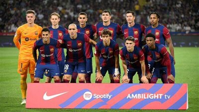 برشلونة يتعادل مع نابولى 1/1 في ذهاب دور الـ16 بدورى الأبطال
