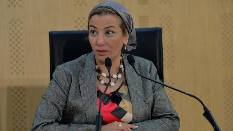 وزيرة البيئة