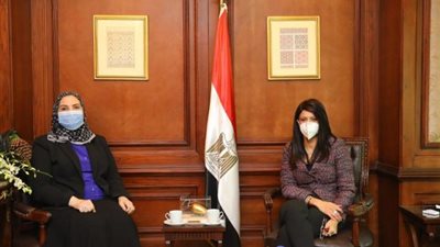 ”القباج” و”المشاط” تبحثان التنسيق المشترك لدعم برامج الحماية الاجتماعية