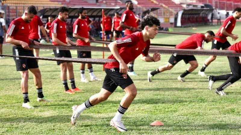 تدريب الأهلى الأخير