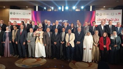 وزير التعليم العالي يشهد فعاليات حفل توزيع شهادات التصنيف العربي للجامعات 2023 (صور)