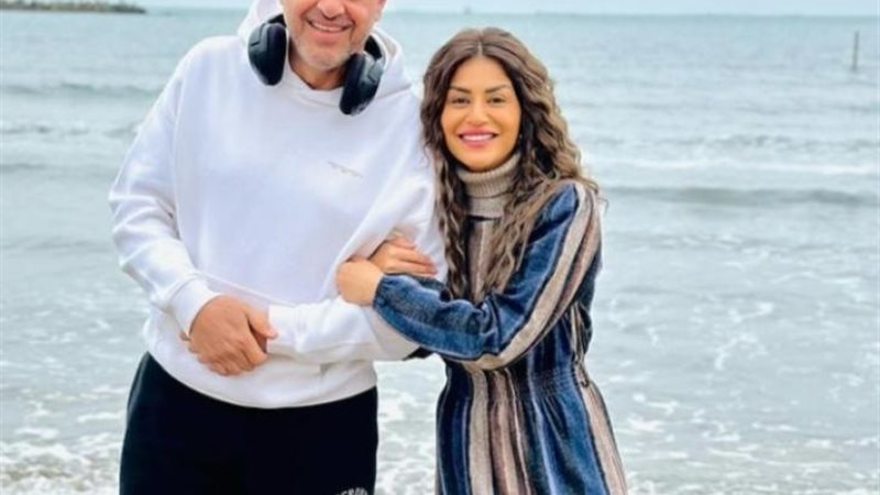 منة فضالي ومخرج مسلسل