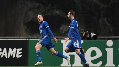 فاردي يصل للهدف 150 بمسرته الكروية بتعادل ليستر أمام براجا بالدوري الأوروبي