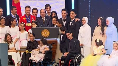 في نسختها الخامسة..  مواقف لا تنسى للرئيس السيسي باحتفالية « قادرون باختلاف »