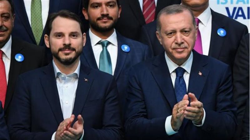 أردوغان وبرات آلبيرق