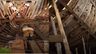 «السفينة الخضراء».. كل ما تريد معرفته عن بناء أكبر سفينة شحن خشبية في العالم